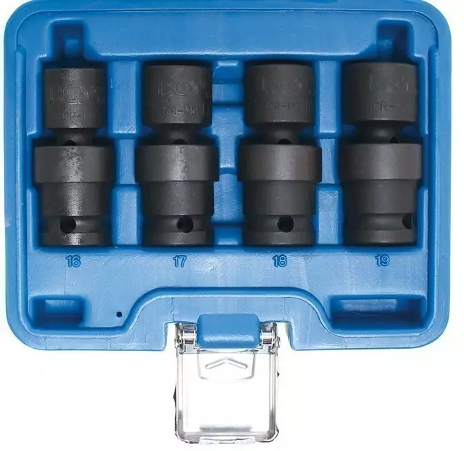 Voimanivelhylsysarja BGS 16-19 mm 1/2" - Hylsysarjat - BGS5200 - 1