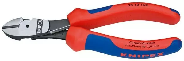 Voimasivuleikkuri jousella 160 mm Knipex - Sivuleikkurit - 265-7412-160 - 1