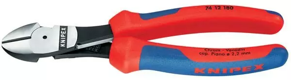Voimasivuleikkurit jousella 180 mm Knipex - Sivuleikkurit - 265-7412-180 - 1