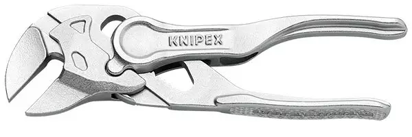 Yleispihdit Jakoavainleuoilla XS Pituus 100 mm Knipex max 21 mm - Siirtoleukapihdit - 265-8604-100 - 1
