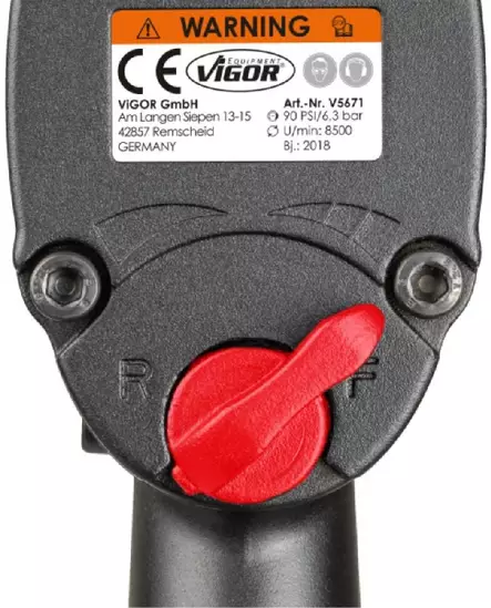 1/2" Paineilmamutterinväännin Lyhyt malli 100 (TT) - Mutterinvääntimet - 701V5671 - 2