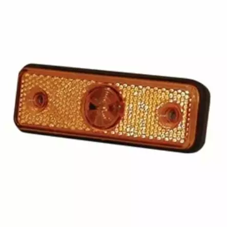 Aspöck sivuvalo keltainen led Flatp 1 Led 90 - Äärivalot - 0900961 - 1