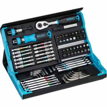 Hazet 2200sc-31 1/4" smartcase ruuvauskärkisarja 73 osaa - BITS-sarjat - HAZ2200SC-31 - 1
