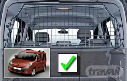 Koiraverkko RenaultKangoo 2008-> - Renault koiraverkot - TDG1221 - 1