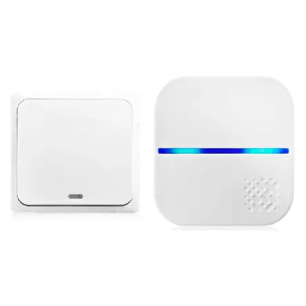 Langaton ovikello 58 melodiaa kineettisellä painonapilla - Kodin elektroniikka - 8091 - 1