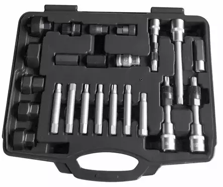 Laturin Vapaakytkimen Irrotussarja 22-osaa - Hihnatyökalut - 291-XL042001 - 1