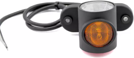 LED-KUMIVARSIVALO 64MM PUN./KELT./VALK. 12/24V - Äärivalot - PSL901 - 2