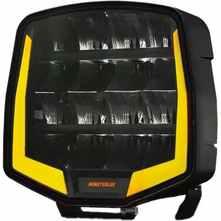 Monsterlux Dark Digger 10 led lisävalo "pyöreä" 16800 lm - LED-lisävalot - 3555-901101 - 1