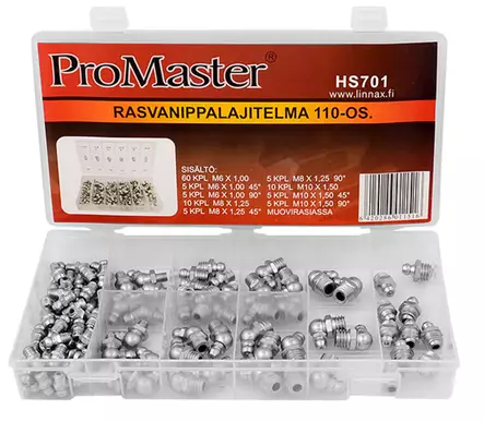 Rasvanippalajitelma 110-osaa - Pientarvikevalikoimat - HS701 - 1