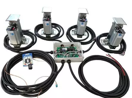 Sähkötukijalat auto 4 sarja eteen/taakse Tesa kit Autolift 4 Autoon - Tukijalat ja nurkkatuet - 3122021 - 1