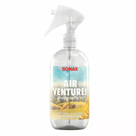 SONAX Ilmanraikastinspray Croissant + Cafe au Lait - Autotuoksut ja -hajusteet - SO593141 - 1