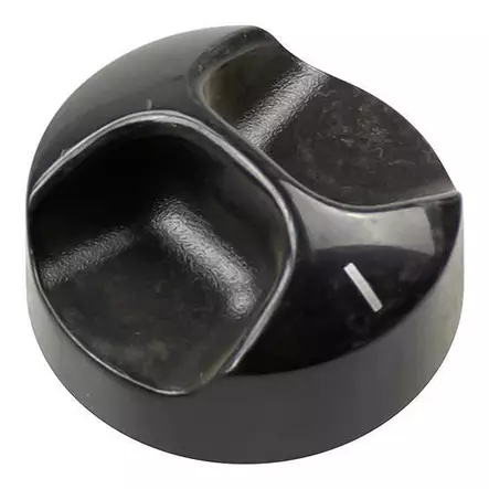 Termostaatin säädinnuppi musta/harmaa kaasutermostaatin väännin - Jääkaappien varaosat Dometic - 241338321 - 1