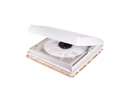 Thule kattoluukku 40x40 cm läpikuultava veivattava 12V - Kattoluukut ja osat - 200061 - 1