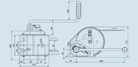 Vintturi 900 A Basic Vinssi - Liinavinssit - 1225301 - 2