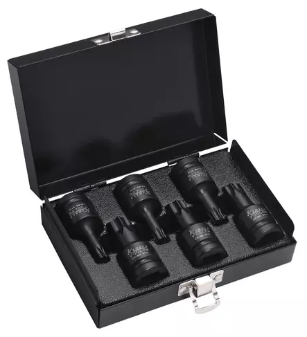 Voimahylsysrj 1/2"Torx 6kpl - Hylsysarjat - K8771 - 1