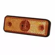 Aspöck sivuvalo keltainen led Flatp 1 Led 90 - Äärivalot - 0900961 - 1