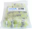 ASTA KUTISTE JATKOLIITINTINALLA 100KPL KELTAINEN, 4.0- 6.0MM²/ 2.8-6MM - Kutisteliittimet - ASTA-S41 - 1