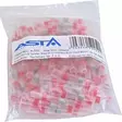 ASTA KUTISTE JATKOLIITINTINALLA 100KPL PUNAINEN, 0.5-1.0MM²/ 1.3-2.7MM - Kutisteliittimet - ASTA-S21 - 1