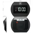 Elektroninen Pysäköintikiekko Park Lite Musta - Elektroniikka - PLM1 - 2