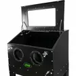 JBM hiekkapuhalluskaappi 220l 1390x905x632mm - Hiekkapuhallus ja soodapuhallus - 50-54341 - 2