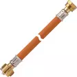 Kaasuletku 450 mm PS 30bar, pullo/säädin KLF x M20x1,5, 04-701-11 GOK - Säätimet, vaihtajat, letkut, suodattimet - 0500221 - 1