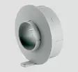 Kavennin 65/72mm - 35mm harmaa Supistin ilmaputki - Isotherm putki - Ilmakeskuslämmityksen asennustarvikkeet - 40381-01 - 1