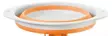 Kokoontaittuva lävikkö Colander oranssi Ø22cm - Ruanvalmistus ja säilytys - 0832210NC11 - 2