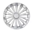 Koristekapselit 15" hopea 4 kpl - 15" koristekapselit - 100000660641 - 1