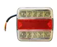 LED Takavalo 100X95mmn Takavalo LED 12V - Peräkärryn takavalot - 0900821 - 1