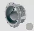 Päätesuutin 65/72 mm EN harmaa - Ilmakeskuslämmityksen asennustarvikkeet - 40171-01 - 1