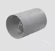 Truma suljettava suoraliitossuutin harmaa SP 65/72 mm - Ilmakeskuslämmityksen asennustarvikkeet - 40121-01 - 1