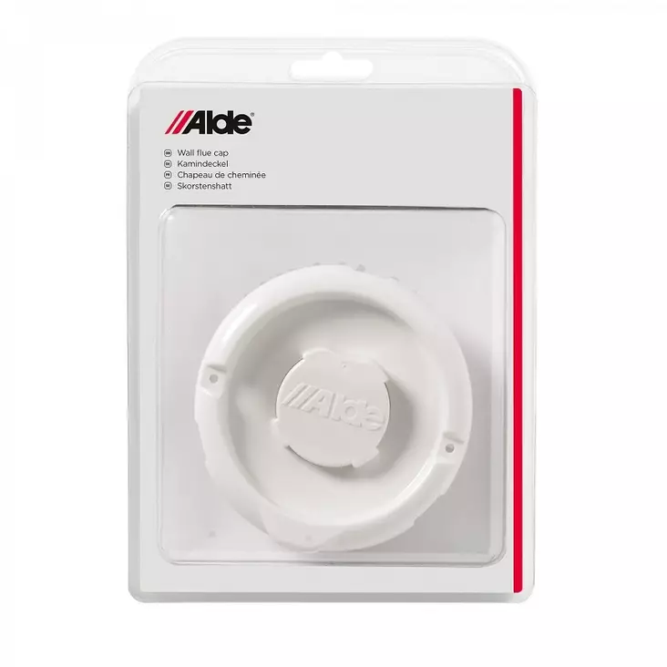 Alde seinäläpiviennin ulko-osa valkoinen, 3000, 3010, 3020, 3030 - Nestekeskuslämmitysjärjestelmän osat - 3010391 - 1