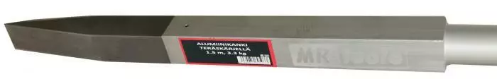 Alumiinikanki teräskärjellä 1,5 m / 3,3 kg - Vasarat, lekat ja moskat - 2691 - 1