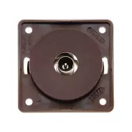 Antennirasia upotettava ruskea IEC-liitin - Sähkörasiat ja pistokkeet - 945112511 - 1