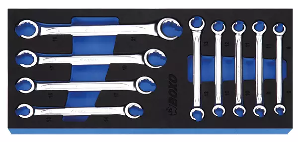 AvoLenkkiavainsarja 8-21mm Boxo - Työkalumoduulit työkaluvaunuihin - 284-BX081 - 1