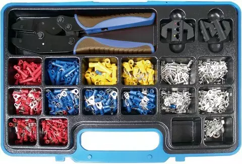 BGS Abikopihdit ja 1000 Liitintä - Kuorinta- ja liitinpihdit - BGS1411 - 1