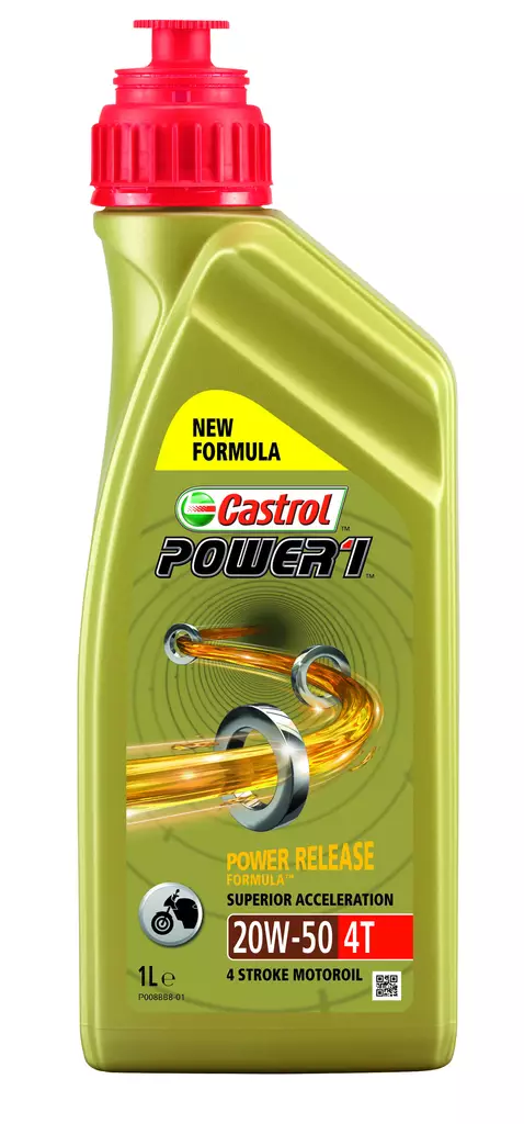 Castrol 15B3B3 Power 1 4T 20W-50 1L - 4-tahti öljyt - P4T205-1 - 1