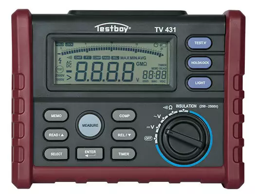 Eristysvastusmittari TestBoy TV 431 - Diagnostiikka ja testerit - 290-TV431 - 1