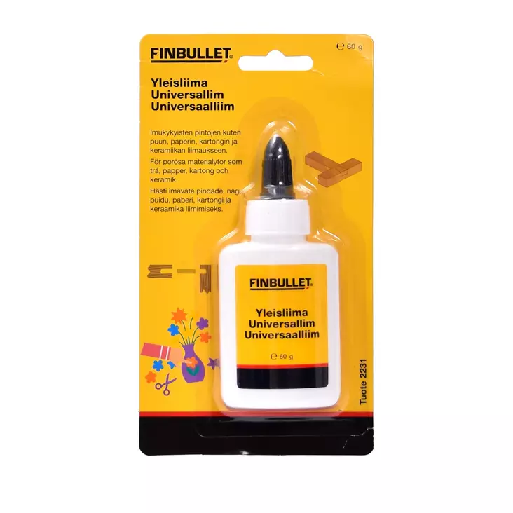 Finbullet Yleisliima 60g vesiliukoinen - Liimat - 2231 - 1