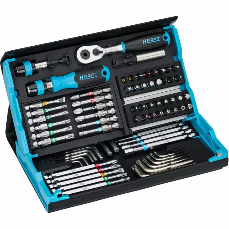Hazet 2200sc-31 1/4" smartcase ruuvauskärkisarja 73 osaa - BITS-sarjat - HAZ2200SC-31 - 1