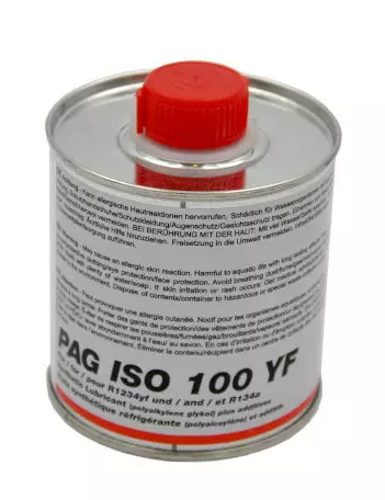Hella PAG ISO YF 100 240ml Ilmastoinnin Kompressoriöljy - Auton ilmastoinnin huoltoaineet - 8FX351213131 - 1