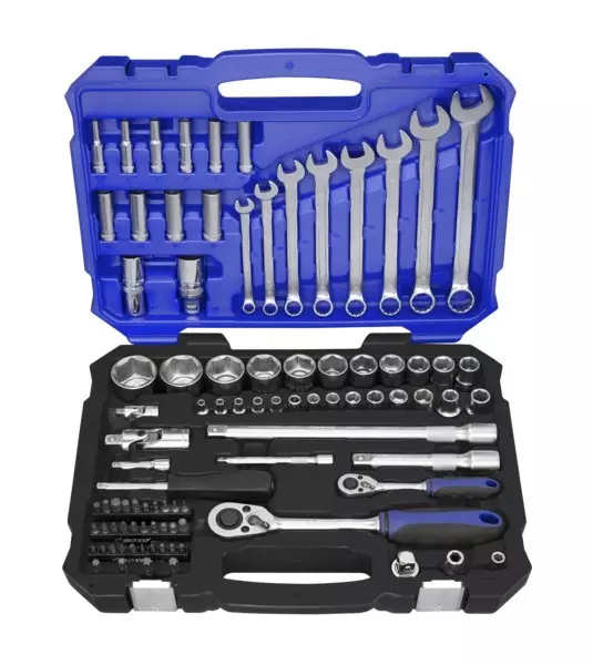 Hylsysarja 1/4" ja 1/2" 91-osaa Boxo - Hylsysarjat - 284-B33-1991 - 1