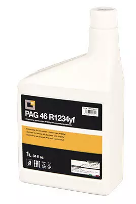 Ilmastointijärjestelmän voiteluaine PAG R1234yf 1L - Auton ilmastoinnin huoltoaineet - 118-PAG46YF-1 - 1