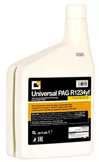 Ilmastointijärjestelmän voiteluaine, yleisöljy, PAG R1234yf 1L - Auton ilmastoinnin huoltoaineet - 118-E60601 - 1