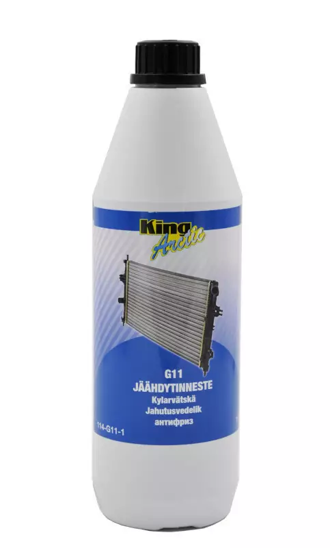 Jäähdytinneste G11 sininen 1 L King - Jäähdytinnesteet - 114-G11-1 - 1