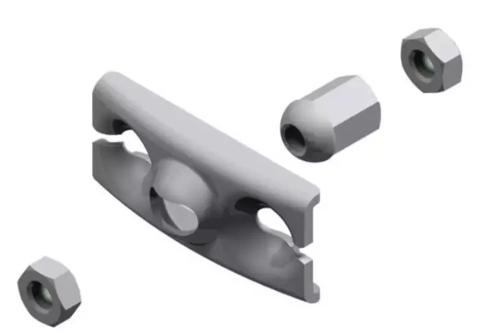 Jarruvaijerin tasaaja teli tasaaja jarruvaijerille 1-aks - Peräkärryn vaijerit - 8078021 - 1