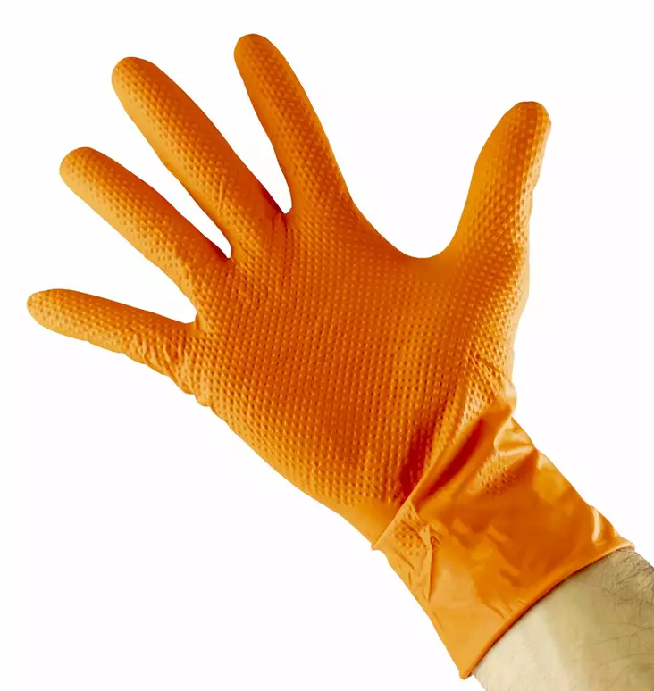 JBM nitriilikäsine 7mil koko M, 100kpl/pkt - Nitriilikäsineet - 50-53551 - 1