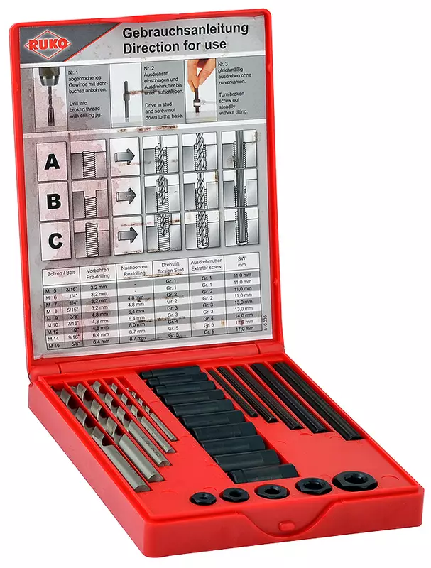 Katkenneen Ruuvinulosvetosarja 25-Os. - Ulosvetimet - RU244151 - 1