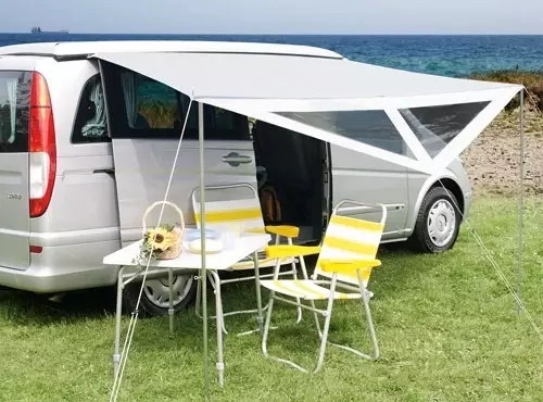 Katos asuntovaunuun Delta II 250 x 250 cm DWT - Teltat asuntovaunuun ja asuntoautoon - 1870851 - 1