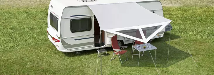 Katos asuntovaunuun Delta II 250 x 320 cm DWT - Teltat asuntovaunuun ja asuntoautoon - 1870861 - 1